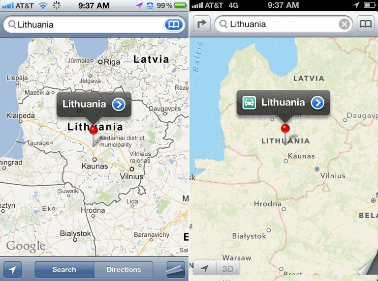 iOS 6: Torna Google Maps