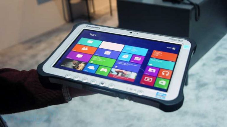 CES 2013: Panasonic presenta 2 Tablet Ultra resistenti Android e Windows 8 Pro