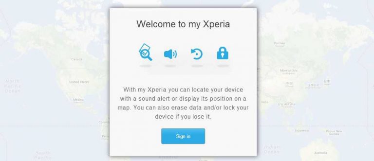 Sony pronta a lanciare il servizio ” My Xperia” per conoscere sempre la posizione del proprio device!