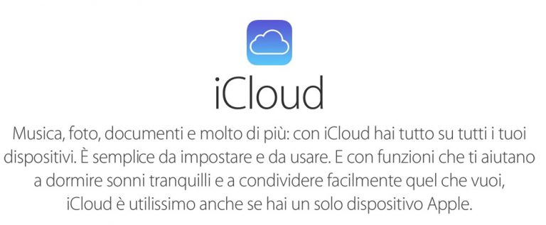 iCloud si rinnova per adattarsi ad iOS 7