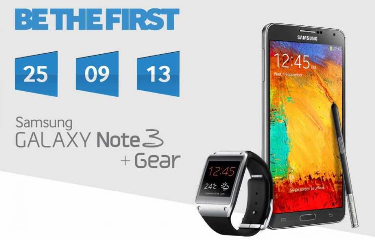 Samsung Galaxy Note 3 e Gear | Prezzi ufficiali UK e probabili prezzi Italiani!