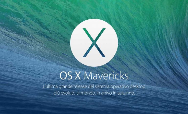 Apple presenta OS X Mavericks