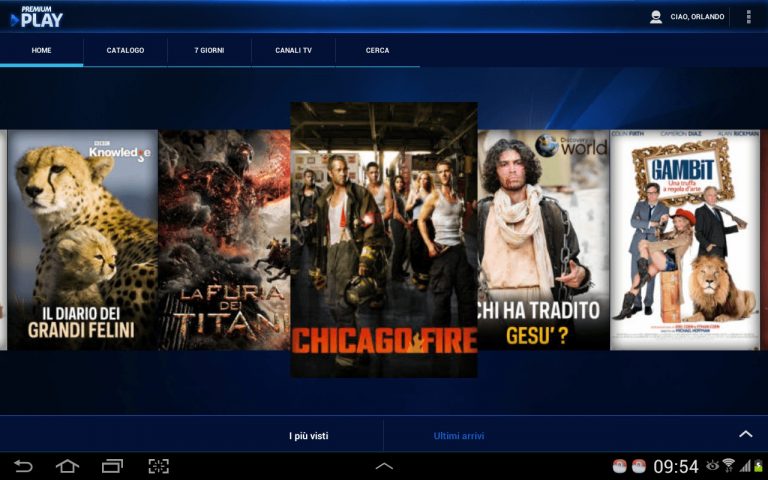 Mediaset Premium Play sbarca ufficialmente sui tablet Android della serie Galaxy di Samsung