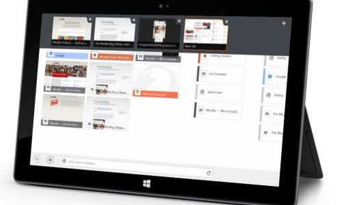 Firefox Touch Beta arriva su Windows 8/8.1 | Il browser perfetto per tablet e notebook touch?