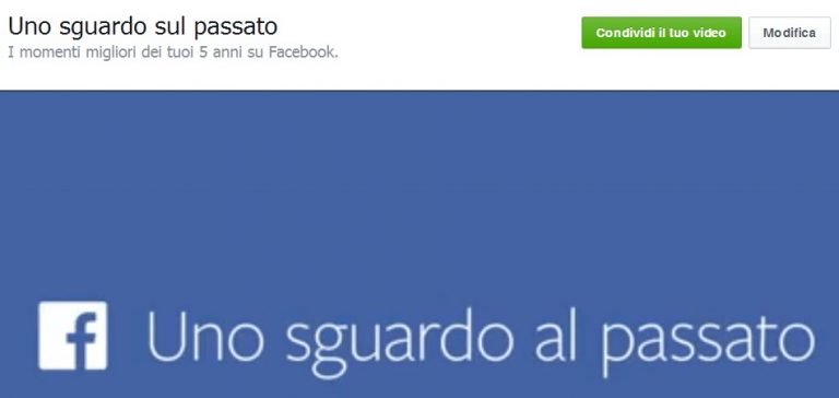 Come cambiare il proprio LookBack di Facebook