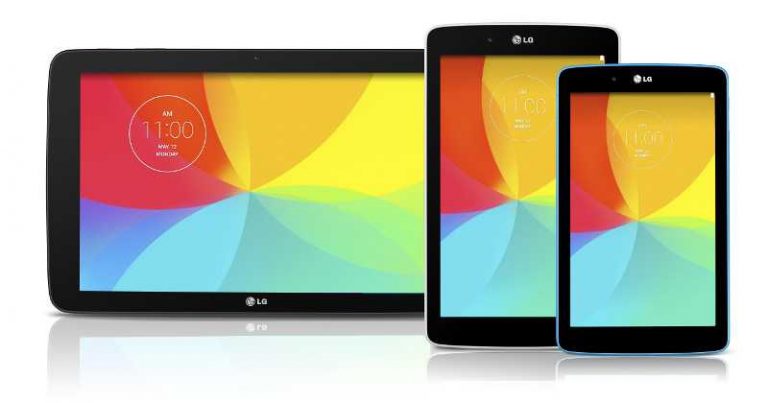 LG annuncia i nuovi tablet G Pad 7 – G Pad 8 e G Pad 10.1