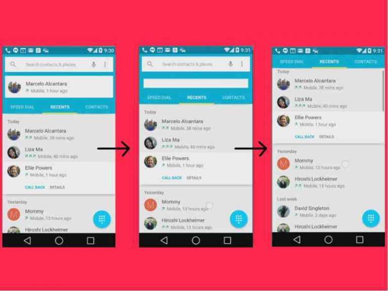 Material Design viene spiegato attraverso l’app ufficiale del Google I/O