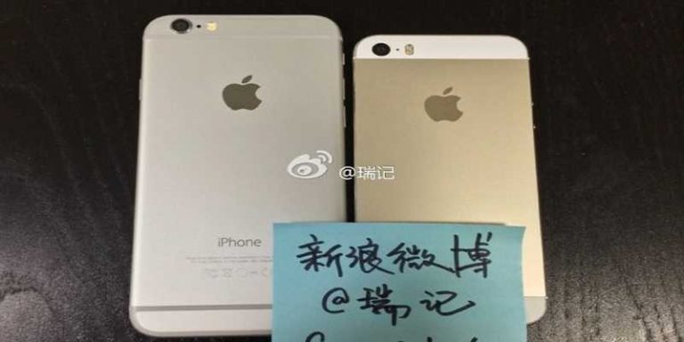 iPhone 6 in foto a confronto con iPhone 5s