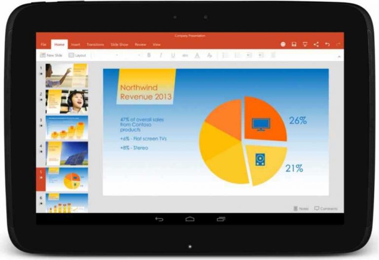 Word, Excel e Power Point per Tablet Android