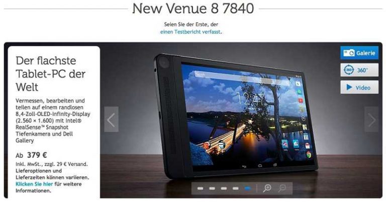 Dell Venue 8 7840