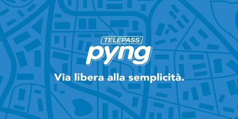 Telepass e strisce blu: ora il parcheggio si paga in un “Pyng”!!