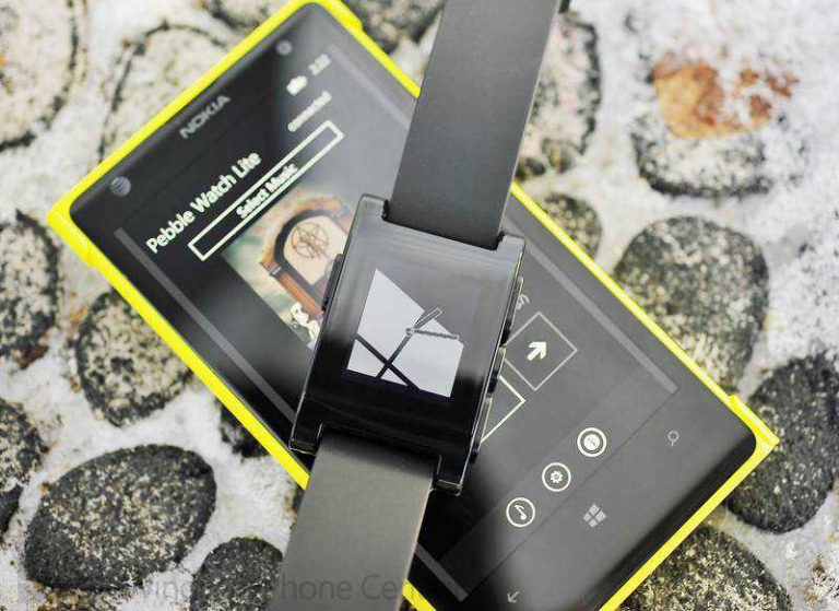 Pebble e Windows Phone