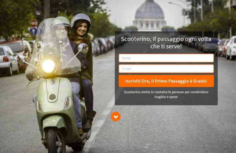 Scooterino, a Roma arriva il moto sharing in stile Uber