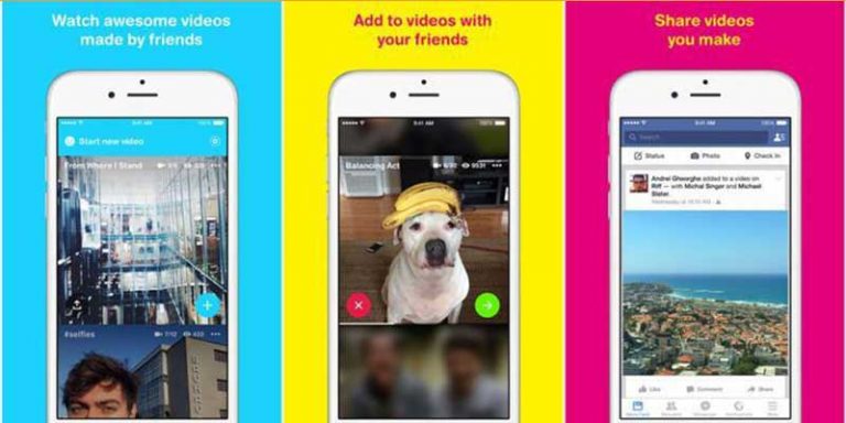 Facebook Riff per ios e Android: ecco i video con i tuoi amici