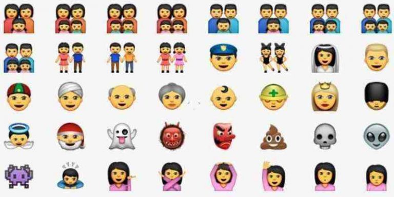 iOS 8.3 con 300 nuove emoji, si a famiglie alternative no ai rossi