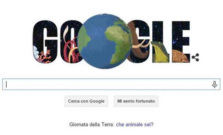 Google dedica un Doodle ed un Quiz alla Giornata della Terra