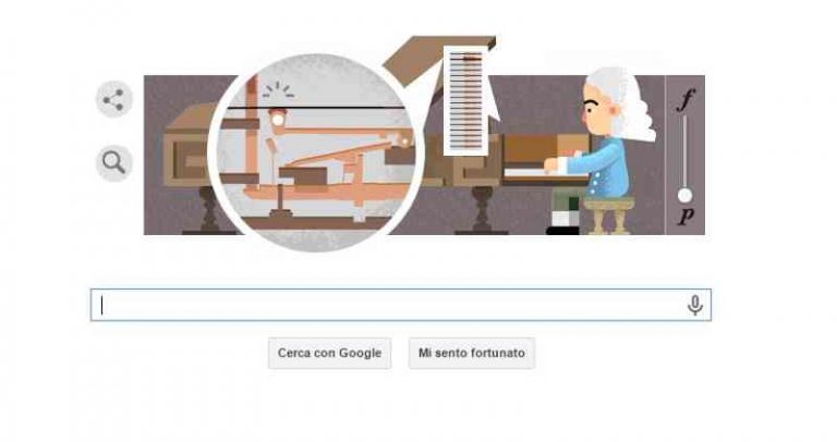 Google ricorda Bartolomeo Cristofori, inventore del pianforte