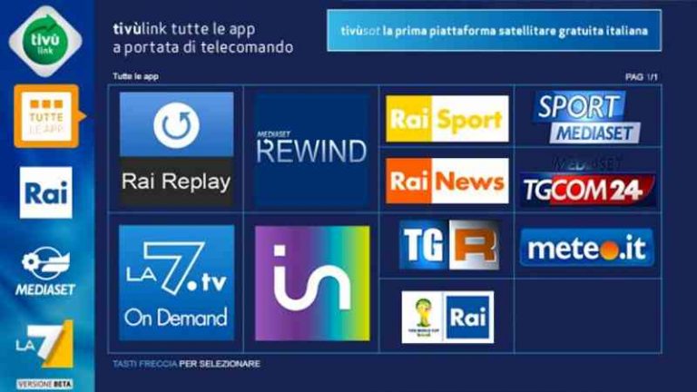 Tivùlink, la nuova app per i contenuti on demand di Tivùsat