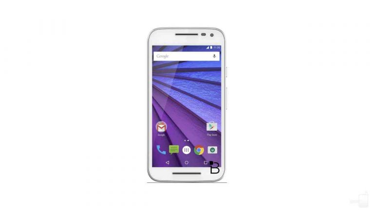 Un’immagine mostra il prossimo Motorola Moto G (2015) in bianco