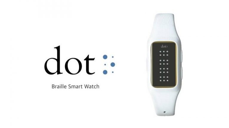 Dot, primo bracciale smart braille per non vedenti