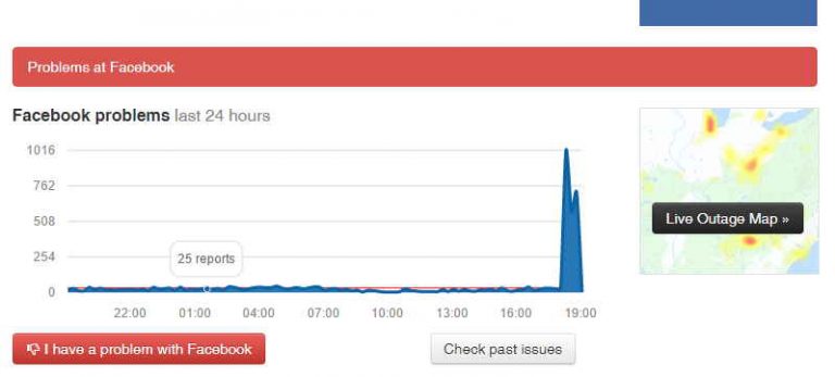 Facebook down, nuovo stop al social network