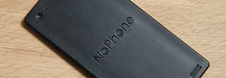 Nophone, lo smartphone senza funzioni