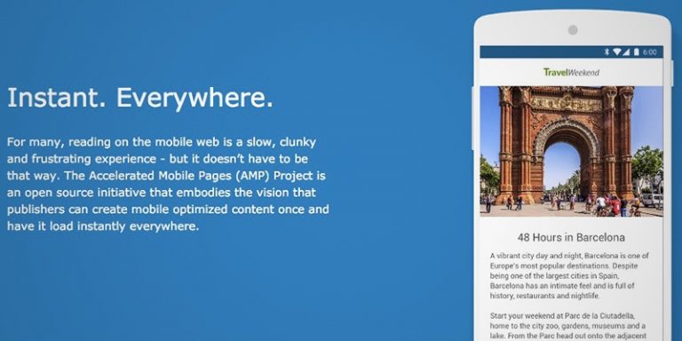 Google lancia Amp : le notizie super veloci