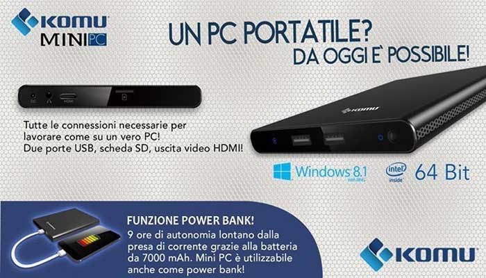 Mini PC Komu: l’innovazione al microscopio