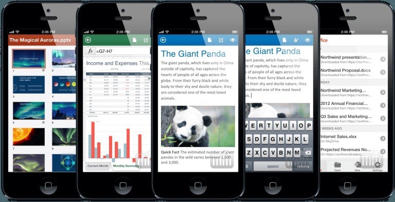 I nuovi aggiornamenti Office Mobile alle app Word, Excel e PowerPoint