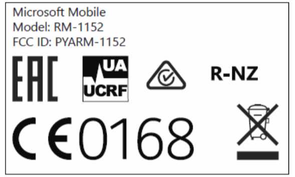 Lumia 650 FCC