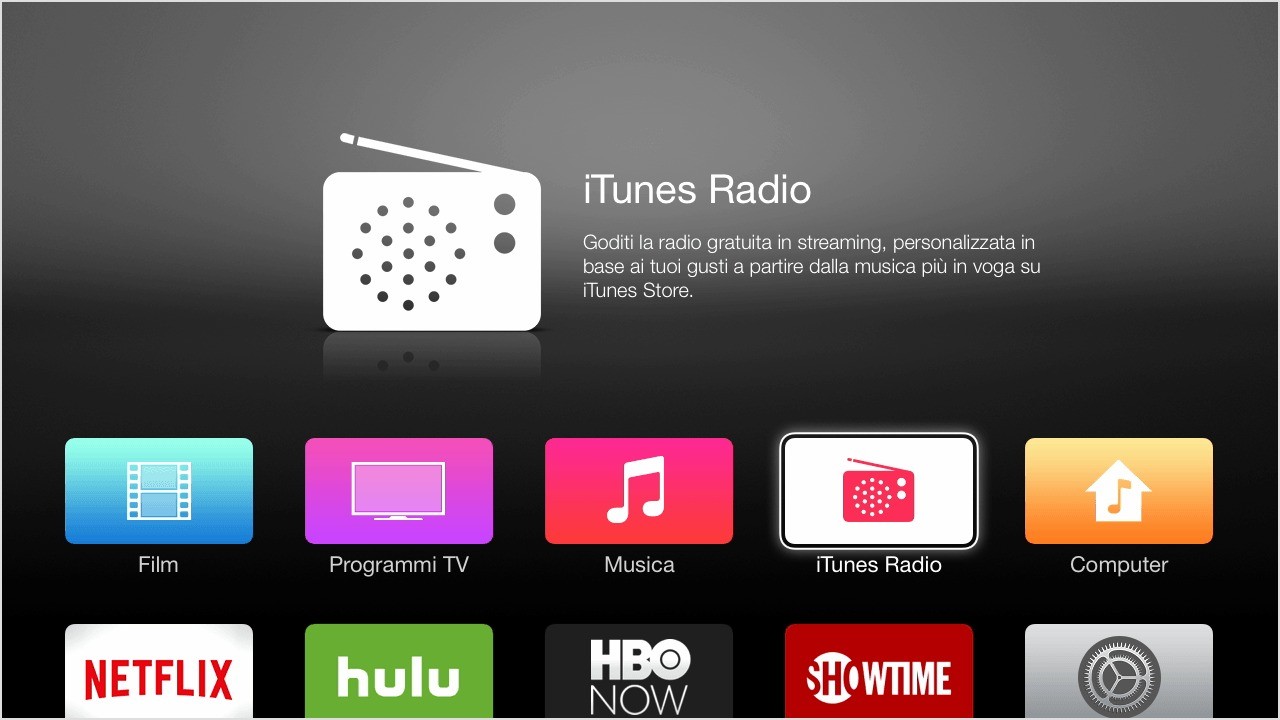 iTunes Radio abbonamento