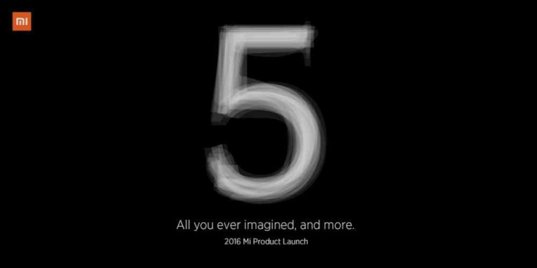 Xiaomi Mi5 lancio ufficiale il 24 febbraio all’MWC