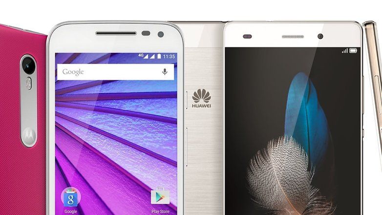 Huawei P8 Lite vs Motorola Moto G