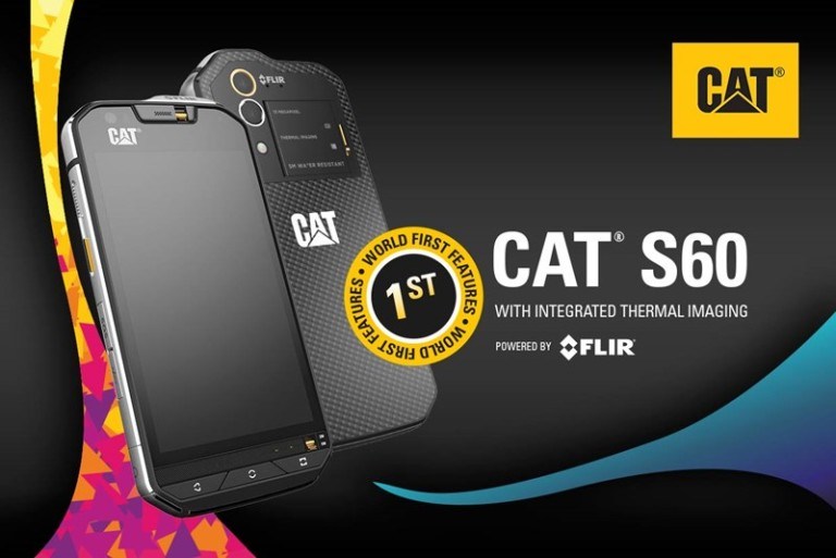 CAT S60, il primo smartphone al mondo con fotocamera termica