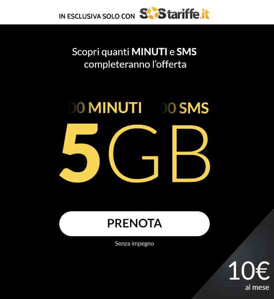 Sos Tariffe lancia il nuovo comparatore telefonia mobile abbinato ad’offerta imperdibile