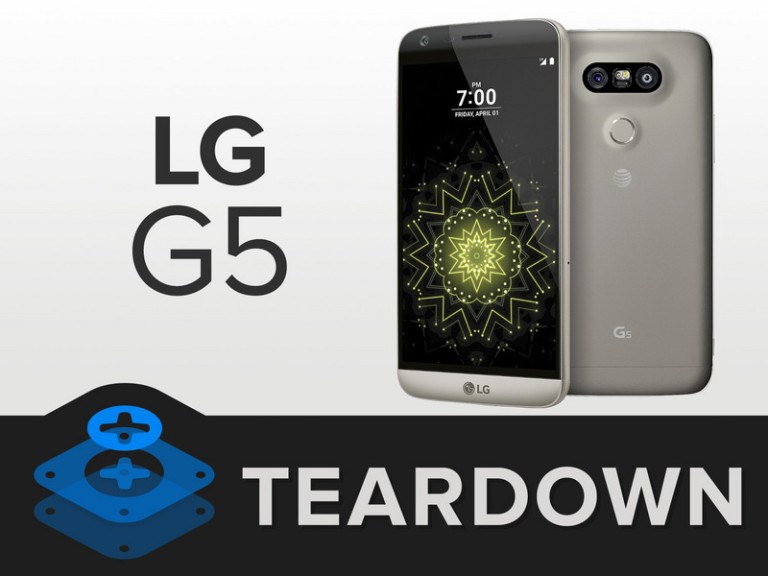 LG G5, ben costruito e facile da ripare, parola di iFixit