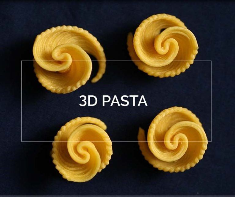 Barilla presenta la stampante che realizza la pasta in 3D!