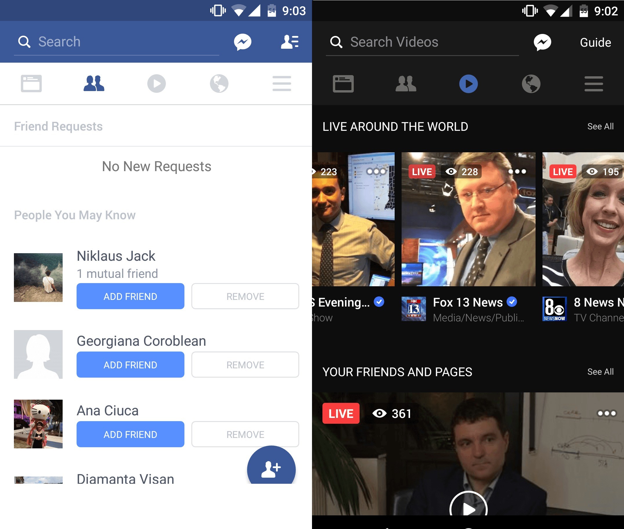 Facebook Live su Android, per tanti ma non per tutti ancora