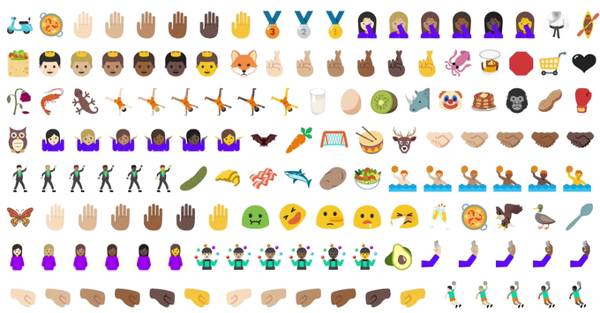 android n ama le emoji