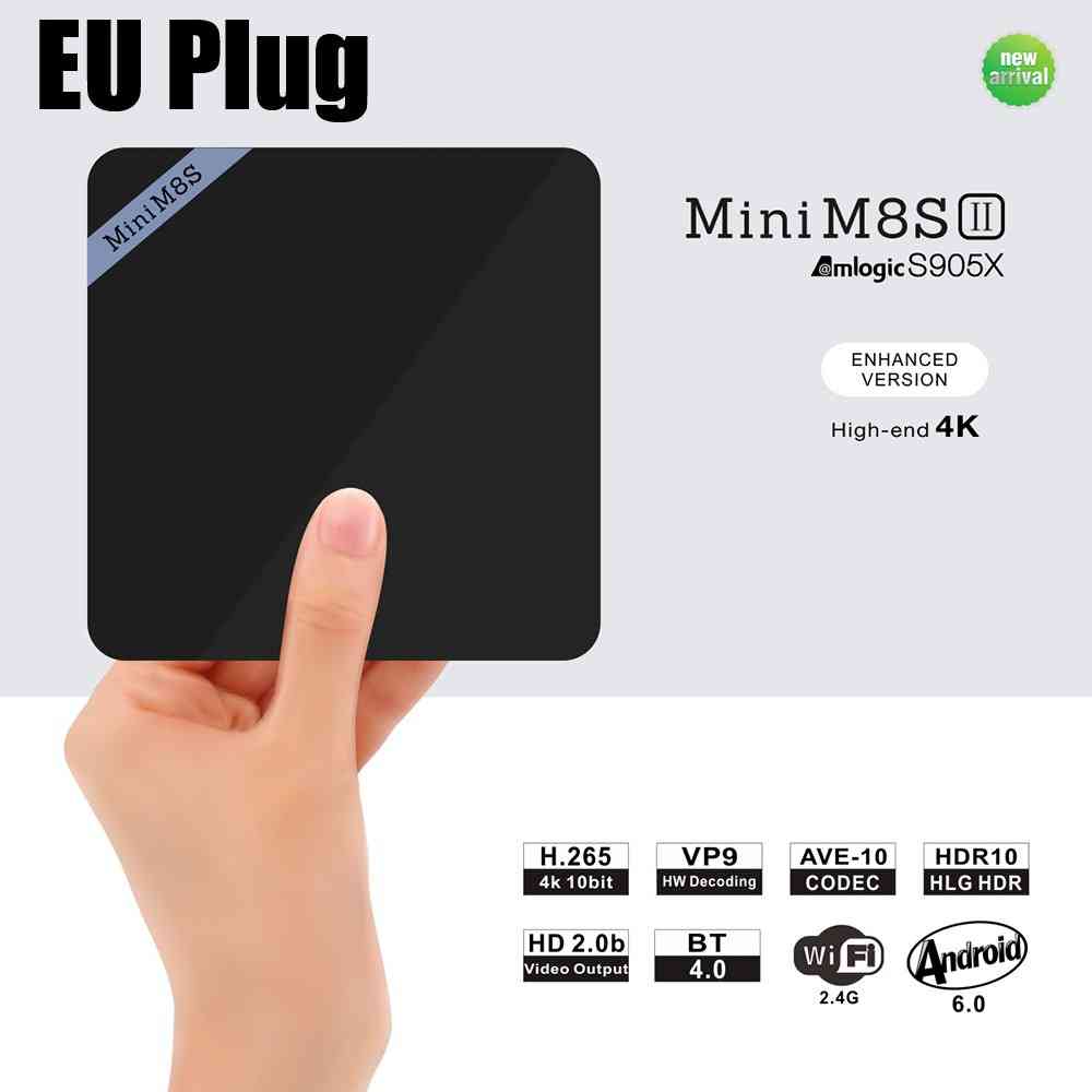 Box TV Mini M8S 4K Smart TV