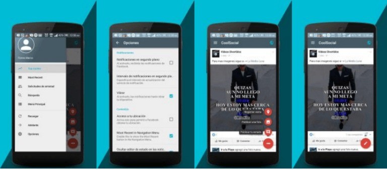 CoolSocial, un nuovo client Facebook in Material Design