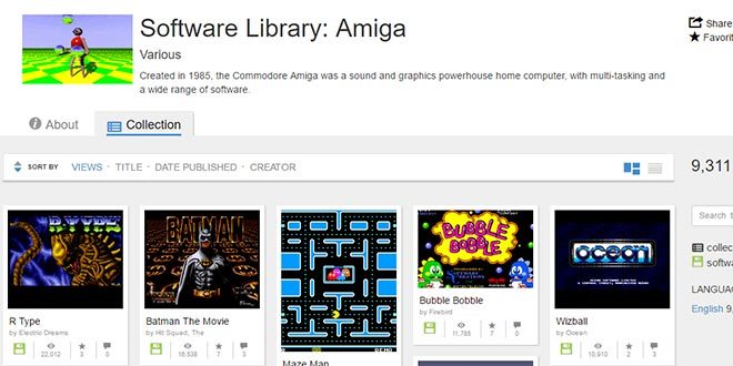 Amiga torna in auge: migliaia di titoli giocabili dal browser PC