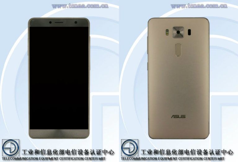 Asus Zenfone 3 al TENAA in due nuove varianti