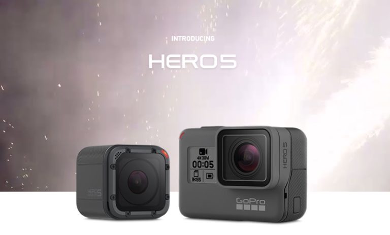 Annunciate le nuove Action Cam della GoPro: Hero 5 Black e Session