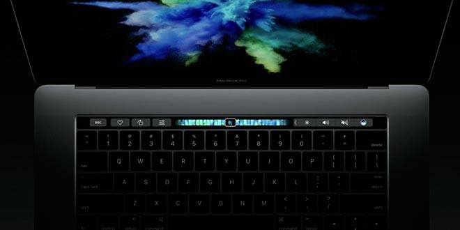 Apple presenta i nuovi MacBook Pro con TouchBar e TouchID