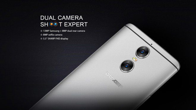 Doogee Shot 1, 5,5” e doppia fotocamera posteriore