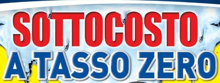 Nuovo volantino Euronics, arriva il sottocosto a tasso zero su tantissimi prodotti