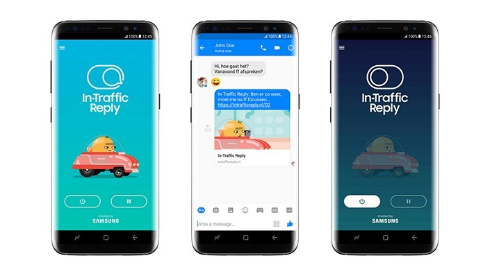 In-Traffic Reply: la nuova app di Samsung che evita distrazioni alla guida