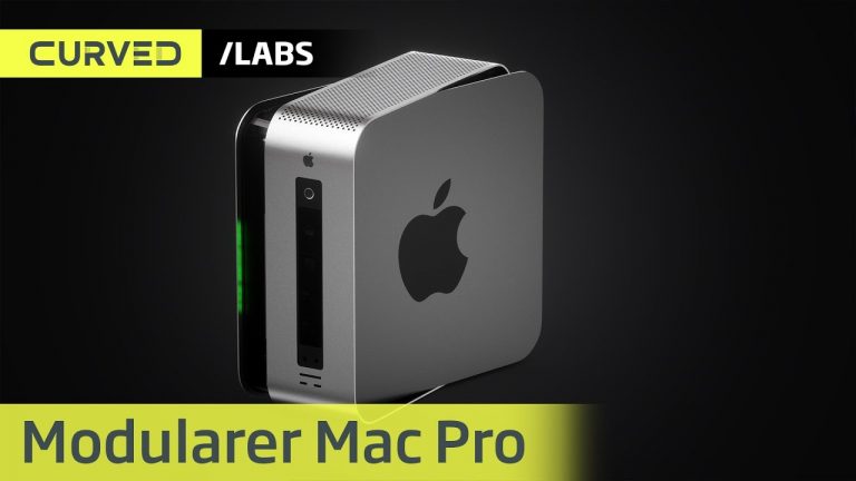 Il nuovo Mac Pro si mostra in un concept con hardware modulari e design del Mac Mini