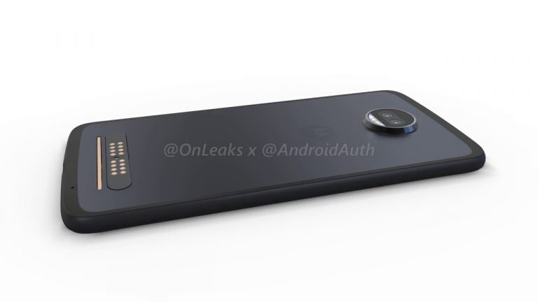 Motorola Moto Z2 Force in nuovi render con Jack per le cuffie, USB Type-C e doppia fotocamera